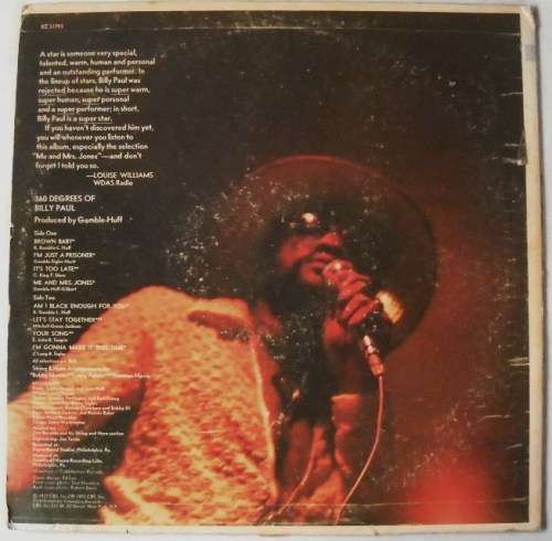BILLY PAUL - 360 DEGREES OF BILLY PAUL - LP - USA - VG+ / F