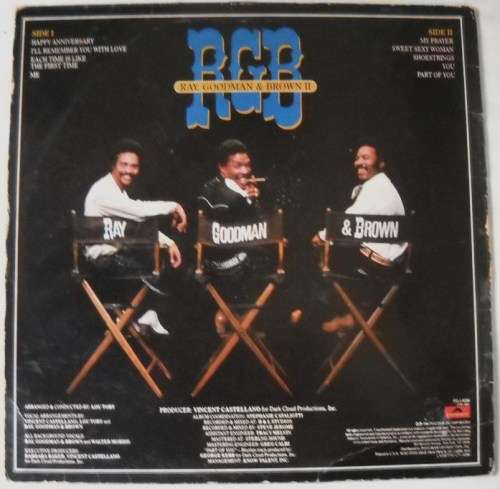 RAY, GOODMAN & BROWN - II - LP - USA - VG / VG  - WITH ORIG. LYRICS INNER SLEEVE