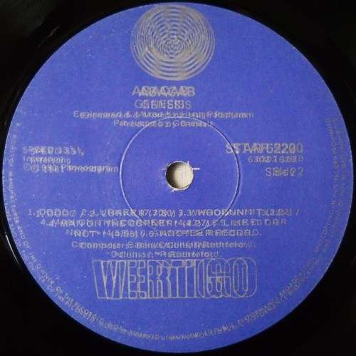 GENESIS - ABACAB - LP - SOUTH AFRICA - EXC / EXC