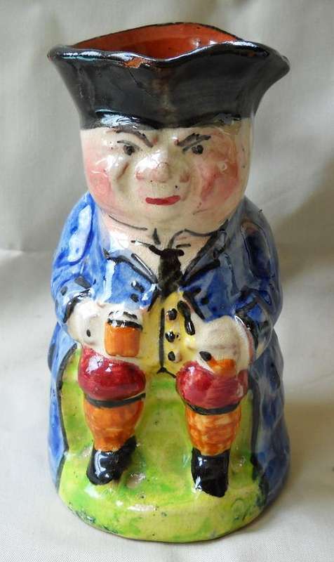 TOURQUAY WARE-TOBY JUG-15cm High-Circa 1950-LOVELY RARE ITEM