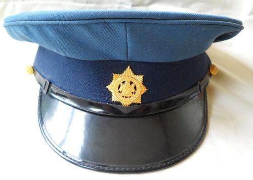 1980's- SOUTH AFRICA POLICE-CAP With BADGE-1980's-SAP-EXCELLENT CONDITION