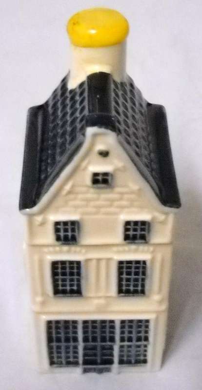 KLM House-No 8-Blue Delft-With Contents-EXCELLENT CONDITION