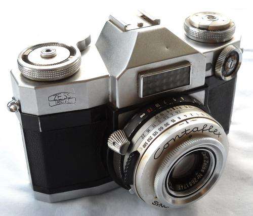 ZEISS-CONTAFLEX SUPER CAMERA With ZEISS TESSAR 2.8 50mm LENS-LOVELY