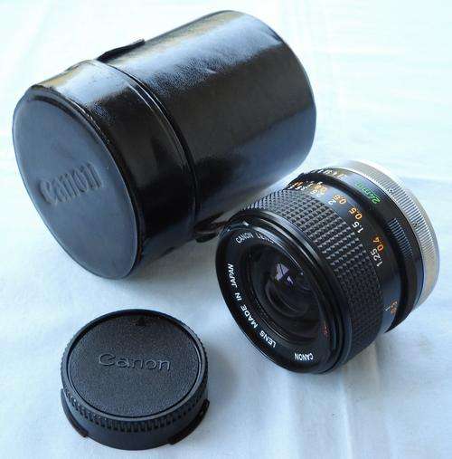 CAMERA LENS-CANON-FD 24mm 1:2.8 S.S.C. -EXCELLENT CONDITION