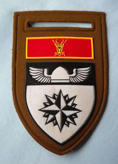 4 RECCE / SPECIAL FORCES-Tupperware Shoulder Flash Badge-SOUTH AFRICA-EXCELLENT CONDITION