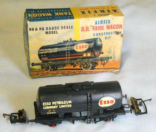 AIRFIX-B.R. TANK WAGON-CONSTRUCTION KIT-HO-TRAIN-VERY GOOD CONDITION