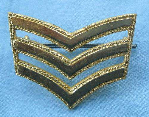RHODESIA BSAP SERGEANT ARM BADGE-EXCELLENT CONDITION