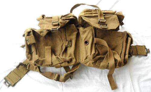 WEBBING RUCKSACK BACKPACK GROOTSAK-SADF-EXCELLENT CONDITION-SOUTH AFRICA