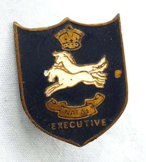 NATAL RUGBY UNION EXECUTIVE-PIN BADGE-1970'S-VERY GOOD CONDITION