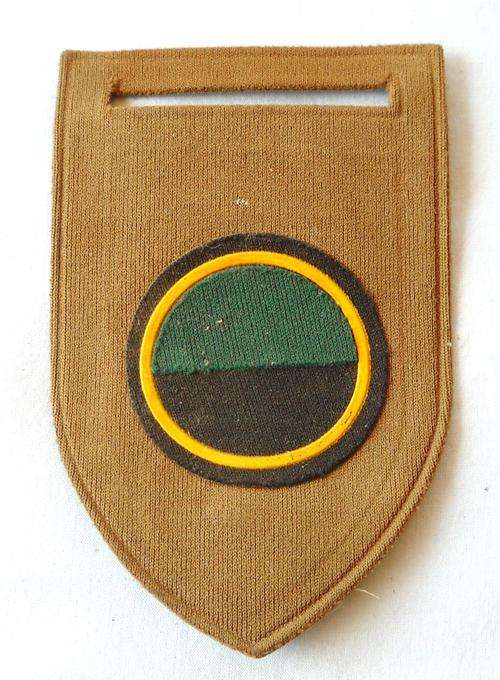 2 SAI INFANTRY-TUPPERWARE SHOULDER FLASH BADGE-SOUTH AFRICA-EXCELLENT CONDITION