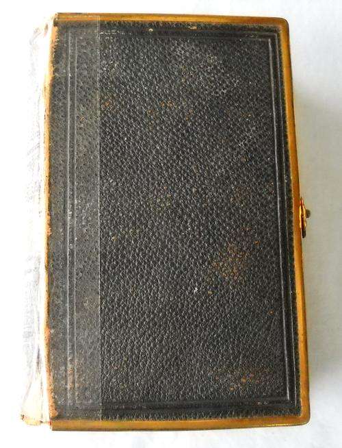 ANTIQUE-1867-HOLY BIBLE-PRINTED IN LONDON-ENGLISH-GOOD CONDITION