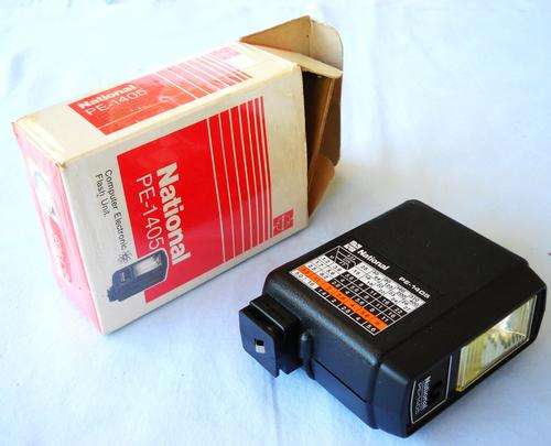 NATIONAL-PE-1405 ELECTRONIC CAMERA FLASH UNIT-EXCELLENT CONDITION