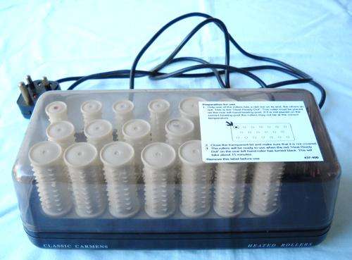 CLASSIC CARMEN CURLERS-20 X HEATED ROLLERS-BOXED-EXCELLENT WORKING CONDITION