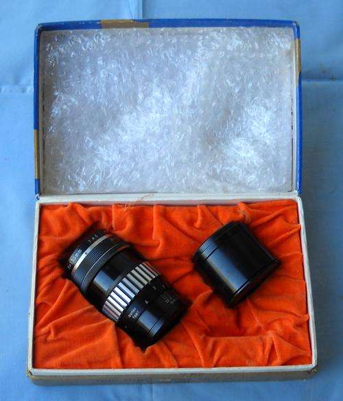 CONVERTO TAMRON-135 / 225 MM-PRE SET TELEPHOTO CAMERA LENS SET-BOXED-EXCELLENT CONDITION