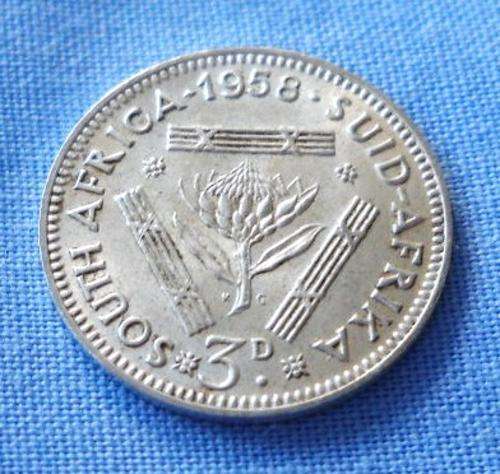 1958-TICKEY-3D-SOUTH AFRICA-COIN