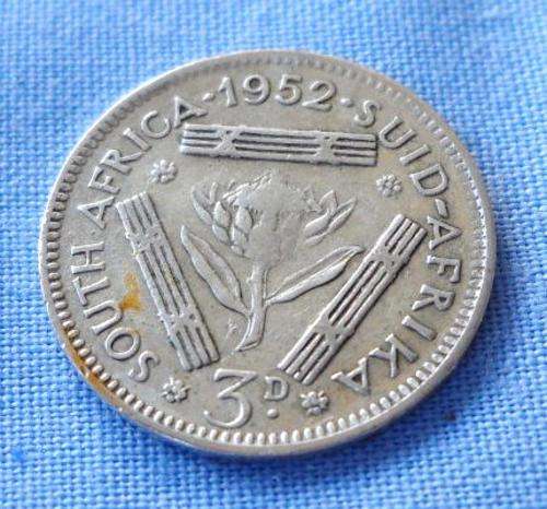 TICKEY-1952-3D-SOUTH AFRICA-COIN