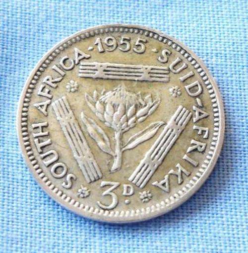 1955-TICKEY-3D-SOUTH AFRICA-COIN