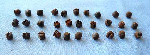 MECCANO-30 X GRUB SCREWS-VERY GOOD CONDITION