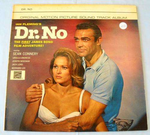 DR NO-ORIGINAL MOTION PICTURE SOUND TRACK LP-EXCELLENT CONDITION