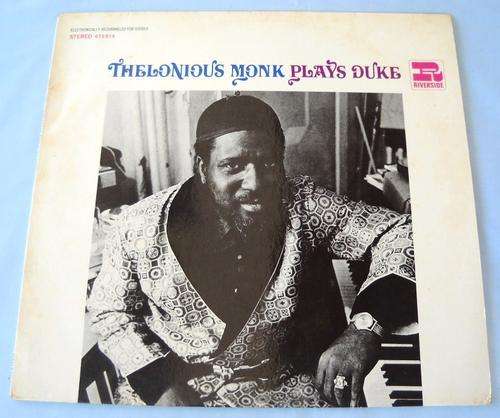 THELONIUS MONK-PLAYS DUKE-LP-EXCELLENT VINYL-JAZZ