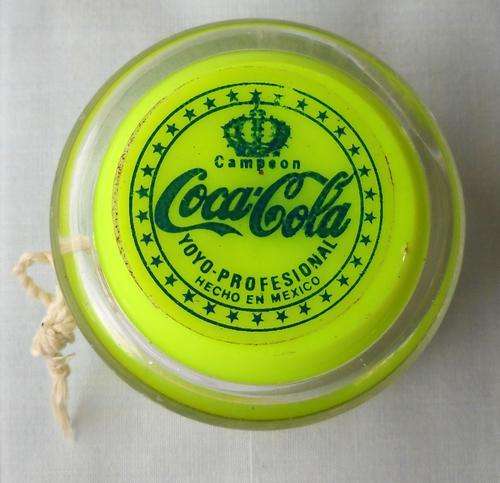 1980s RUSSELL-CHAMPION YO YO-RARE LIME GREEN COLOUR-MEXICO-VERY GOOD CONDITION