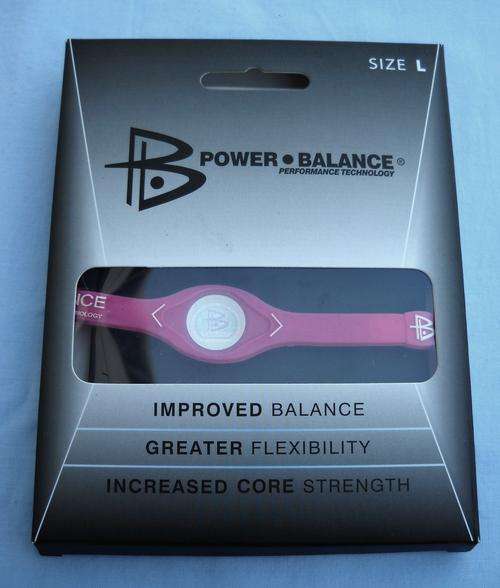 Power Balance SILICON Wrist Bracelet PINK Small BRAND NEW IN BOX  FREE SHIPPING