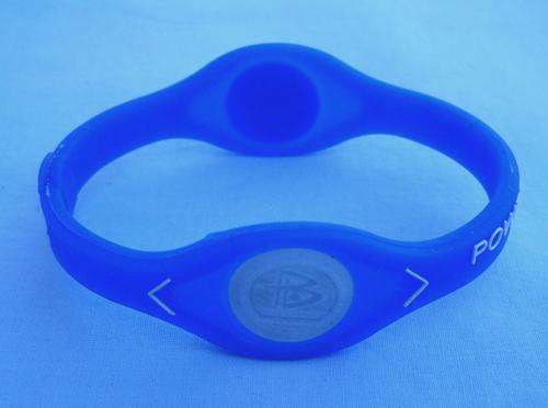 Power Balance SILICON Wrist Bracelet BLUE Medium BRAND NEW IN BOX  FREE SHIPPING