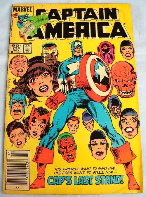 1968-MARVEL COMICS-CAPTAIN AMERICA-#299-FN 6.0