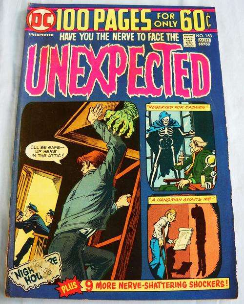 1974-DC COMICS-THE UNEXPECTED 100 PAGES-#158- FN 6.0