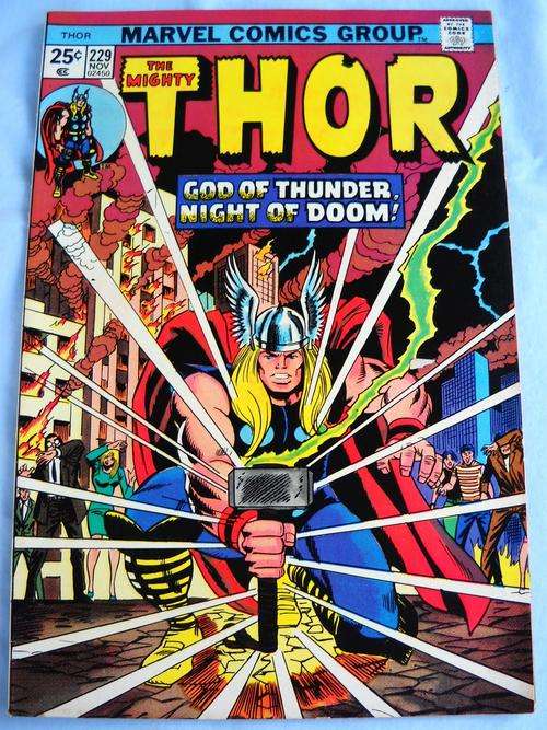 1974-#229-THE MIGHTY THOR-MARVEL COMICS-VF 8.0