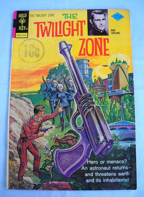 STERLING-THE TWILIGHT ZONE-RARE GOLD KEY COMICS-1974-#59-VF 8.0