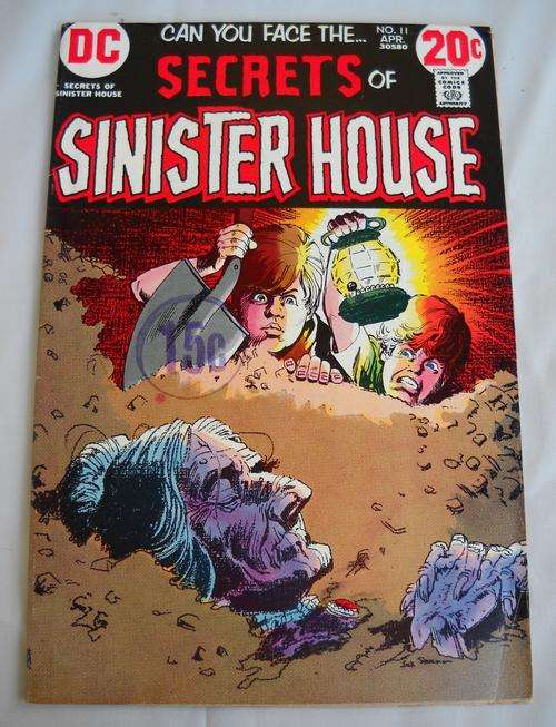 DC COMICS-1973-SECRETS OF SINISTER HOUSE-#11-FN/VF 7.0