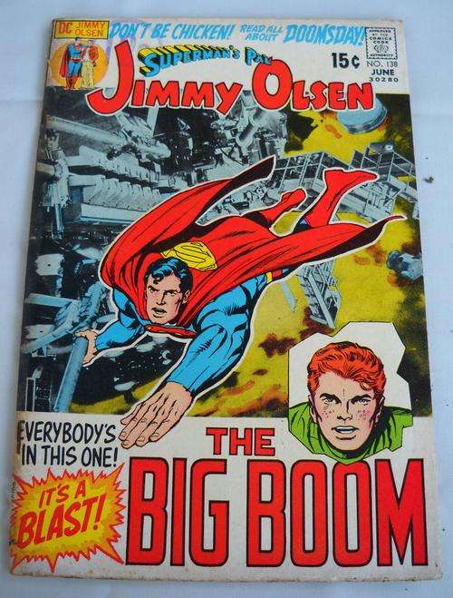 1971-SUPERMANS PAL JIMMY OLSEN-DC COMICS-#138-VG 4.0