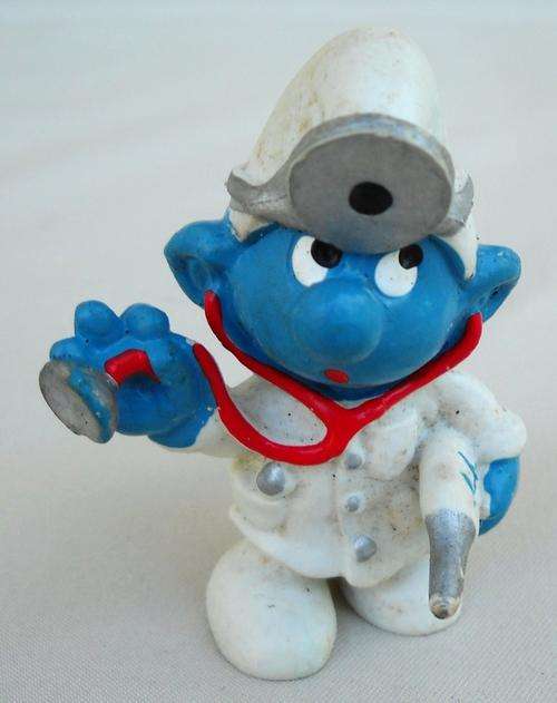 SMURF-DOCTOR-PEYO-EXCELLENT CONDITION