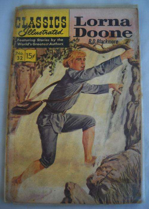 LORNA DOONE-1964-CLASSIC ILLUSTRATED-#32-VG 4.0
