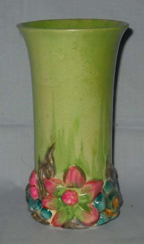 CLARICE CLIFF-MY GARDEN-15cm VASE-EXCELLENT CONDITION