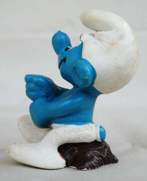 SMURF-FISHING-PEYO-Schlumpf-VERY GOOD CONDITION