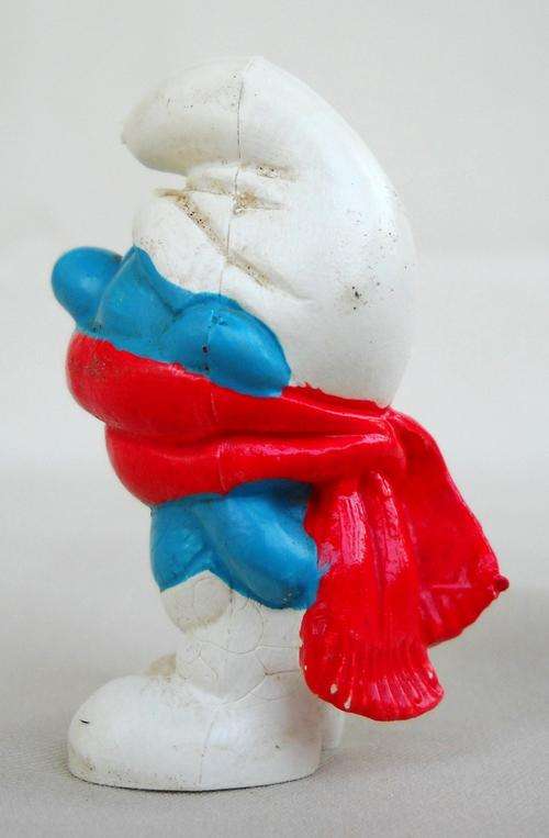 SMURF- WINTER SMURF-PEYO-Schlumpf-EXCELLENT CONDITION