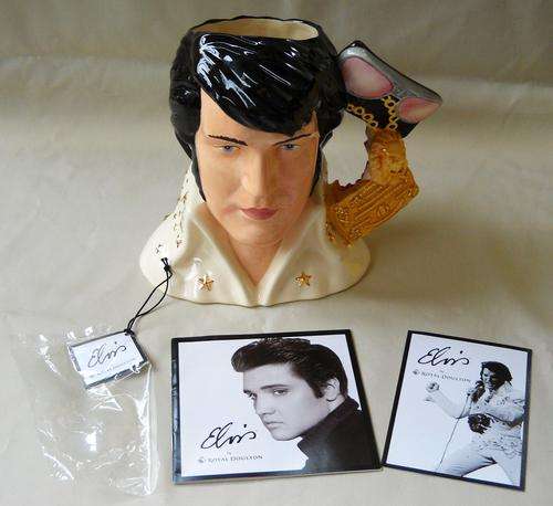 DOULTON LARGE 7" Jug-ELVIS-VEGAS-EP6-MINT IN BOX-LIMITED EDITION
