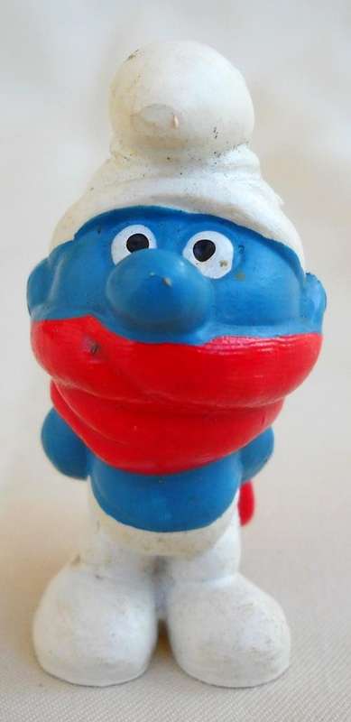 WINTER SMURF-W. GERMANY-PEYO-LOVELY CONDITION