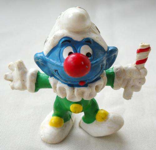 CLOWN SMURF-W. GERMANY-PEYO BULLY-LOVELY CONDITION