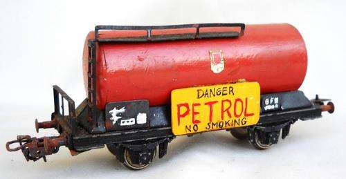 1950's FLEISCHMANN-FUEL TANKER WAGON-HO-GOOD CONDITION