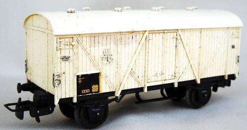 1950's-MARKLIN-CLOSED GOODS / REFRIGERATOR WAGON-HO-LOVELY CONDITION
