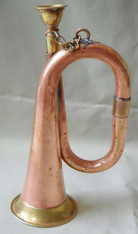 MINI-Copper & Brass HUNTING HORN / BUGLE-LOVELY CONDITION