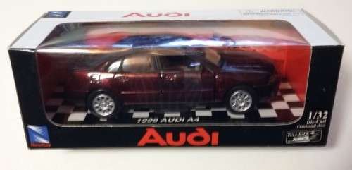 NEWRAY - Audi A4 - Maroon - 1/32