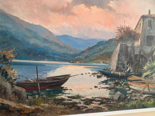 Ercole Magrotti - incredible lake scene!