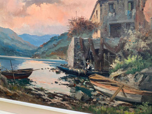 Ercole Magrotti - incredible lake scene!