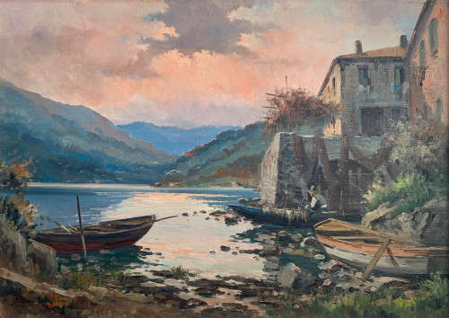 Ercole Magrotti - incredible lake scene!
