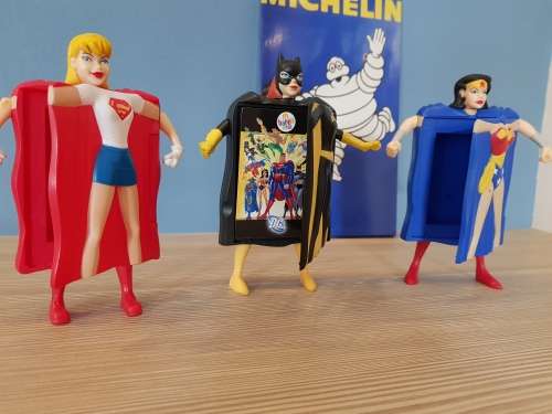 DC Comics Batgirl, Wonder Woman and Super Girl Mac Donalds 2007