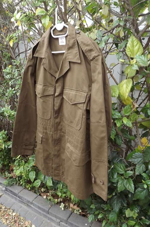 SADF field dress jacket in L 1984 by MARBURG MANUF.As new